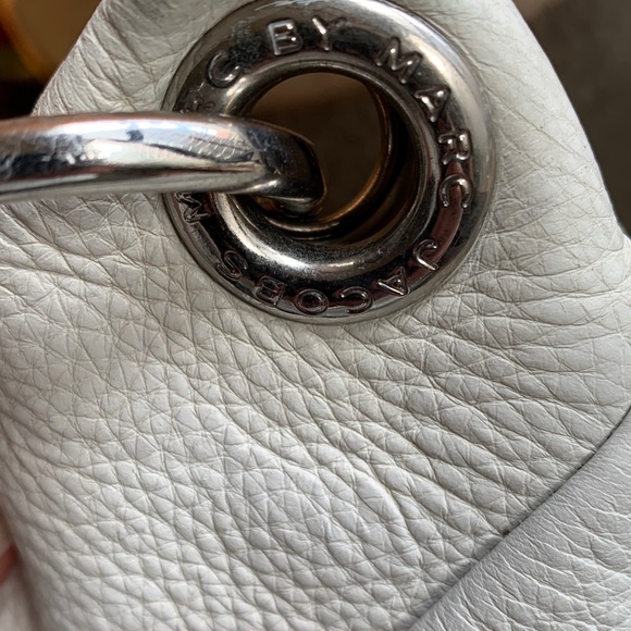 Authentic MARC JACOBS Pebbled leather long shoulder magnetic snap closure bag - Picture 8 of 14